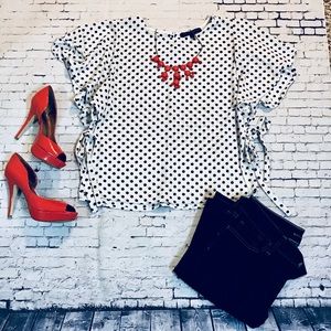 One Clothing Polka Dot Top